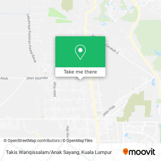 Takis Wariqissalam/Anak Sayang map