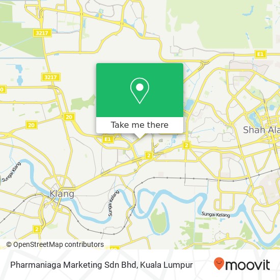 Pharmaniaga Marketing Sdn Bhd map