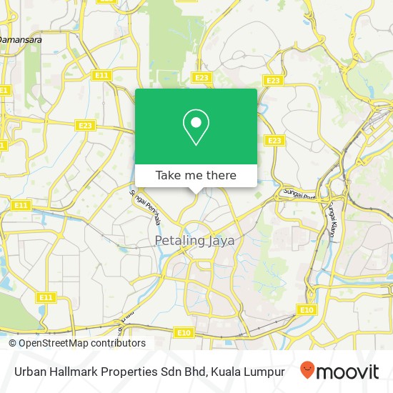 Urban Hallmark Properties Sdn Bhd map