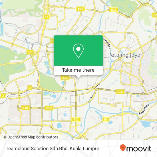 Teamcloud Solution Sdn.Bhd map