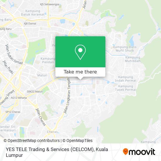 YES TELE Trading & Services (CELCOM) map
