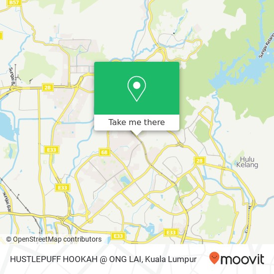 HUSTLEPUFF HOOKAH @ ONG LAI map