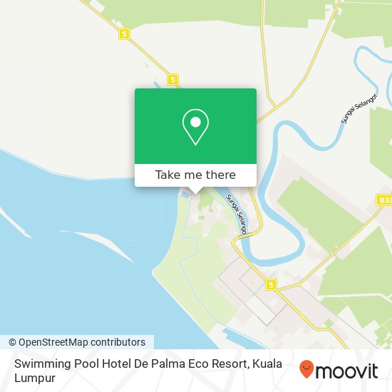 Swimming Pool Hotel De Palma Eco Resort map