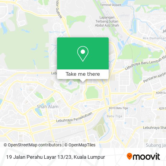 19 Jalan Perahu Layar 13/23 map