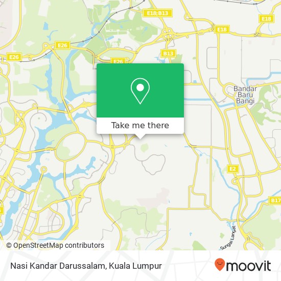 Peta Nasi Kandar Darussalam