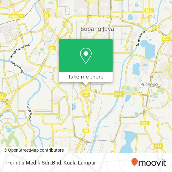 Perintis Medik Sdn.Bhd map