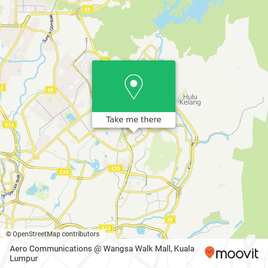 Aero Communications @ Wangsa Walk Mall map