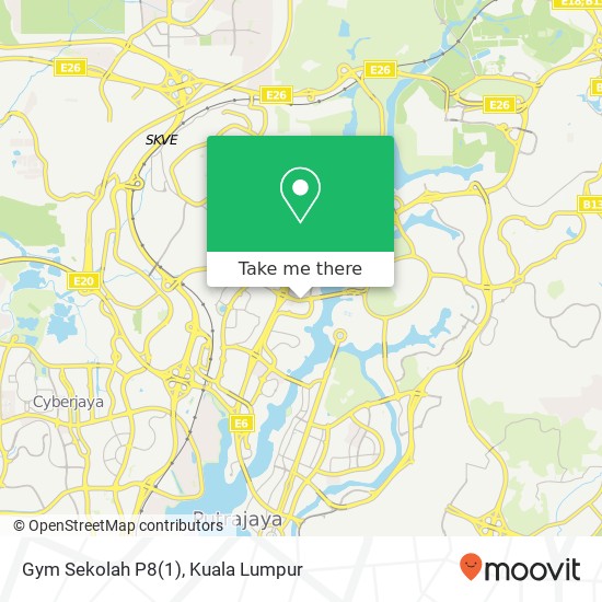 Gym Sekolah P8(1) map