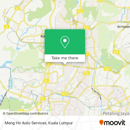 Meng Ho Auto Services map