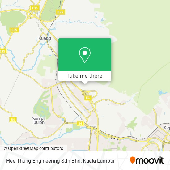 Hee Thung Engineering Sdn Bhd map
