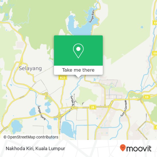 Nakhoda Kiri map