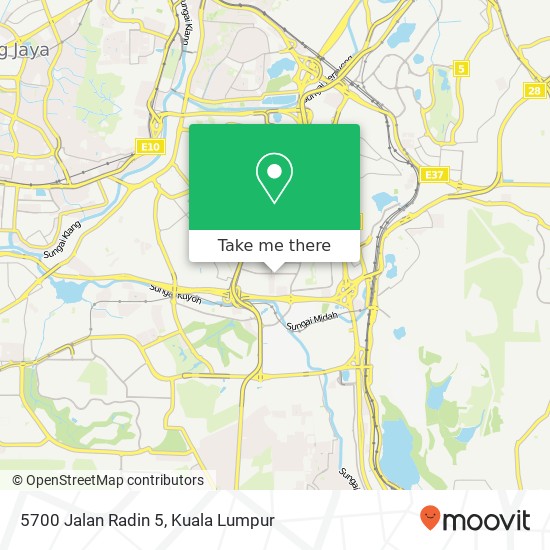 5700 Jalan Radin 5 map