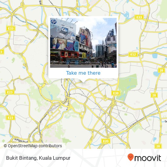 Peta Bukit Bintang