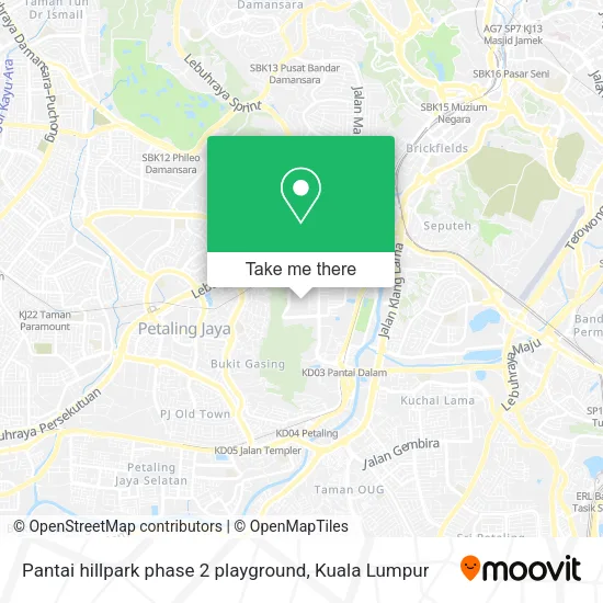 Pantai hillpark phase 2 playground map