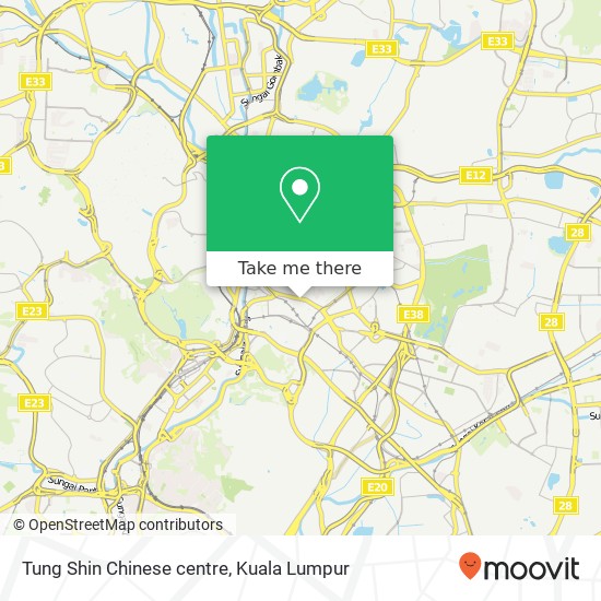 Tung Shin Chinese centre map