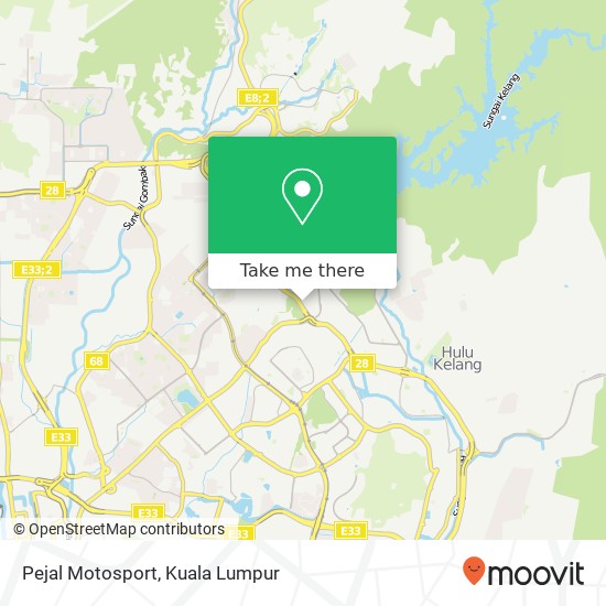 Pejal Motosport map