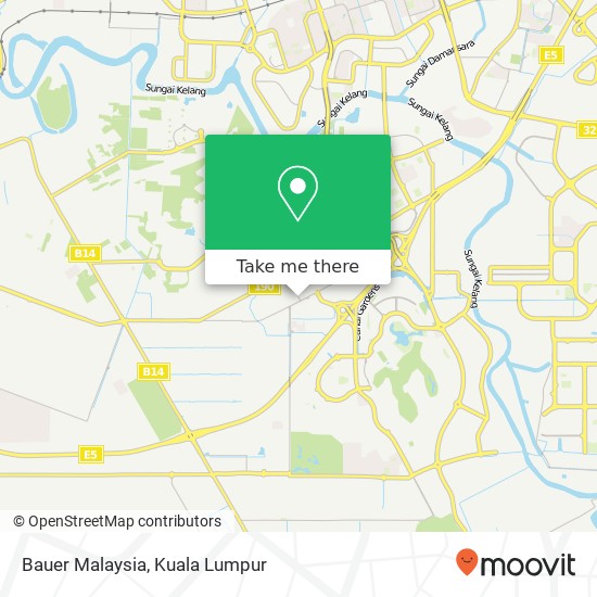 Bauer Malaysia map