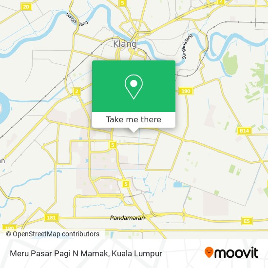 Meru Pasar Pagi N Mamak map