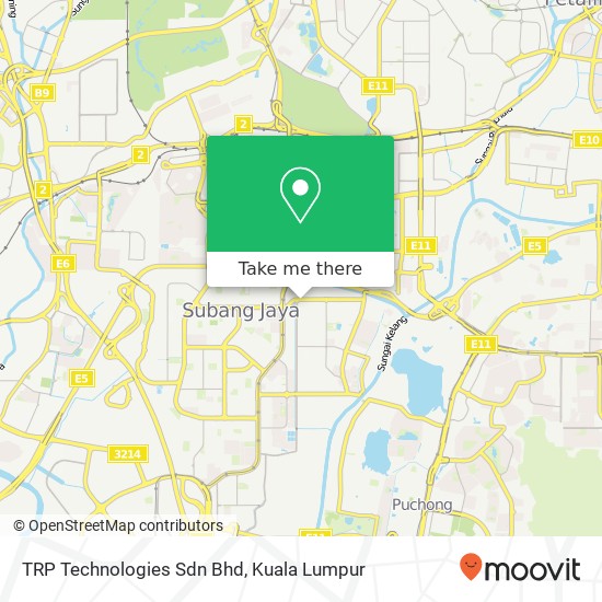 TRP Technologies Sdn Bhd map