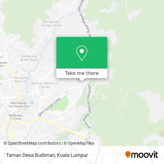 Taman Desa Budiman map