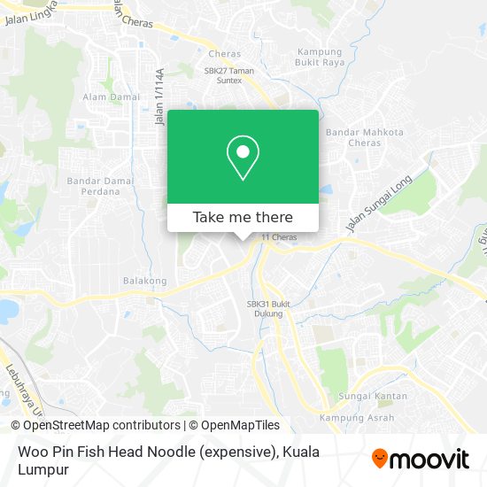 Woo Pin Fish Head Noodle (expensive) map
