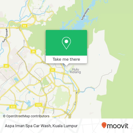 Aspa Iman Spa Car Wash map