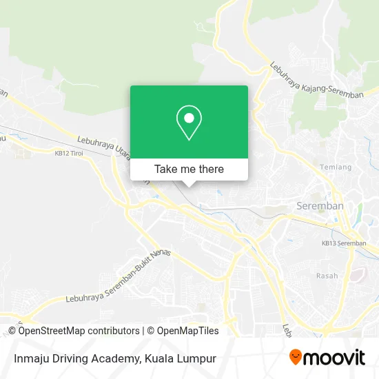 Inmaju Driving Academy map
