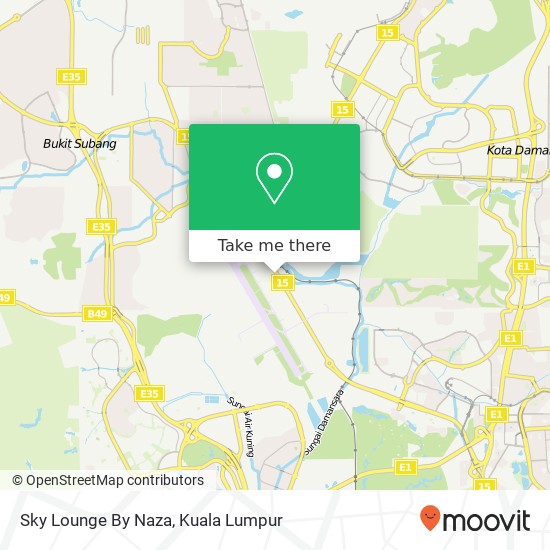 Sky Lounge By Naza map