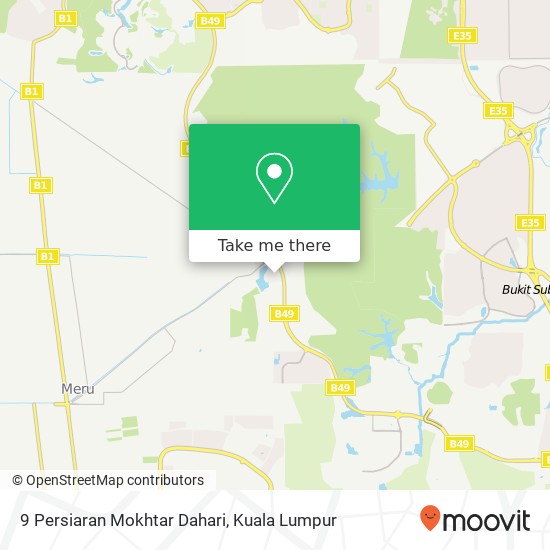 9 Persiaran Mokhtar Dahari map