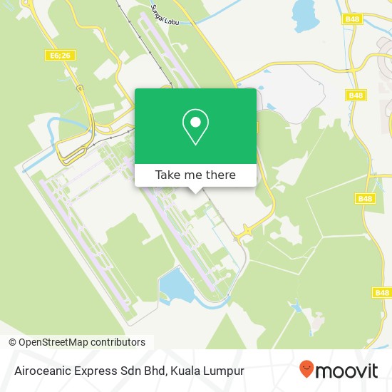 Airoceanic Express Sdn Bhd map