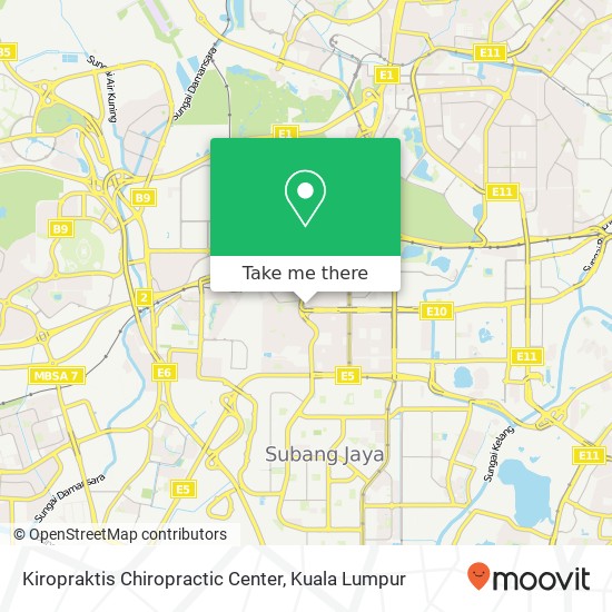 Kiropraktis Chiropractic Center map