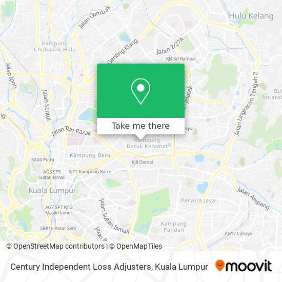 Century Independent Loss Adjusters map