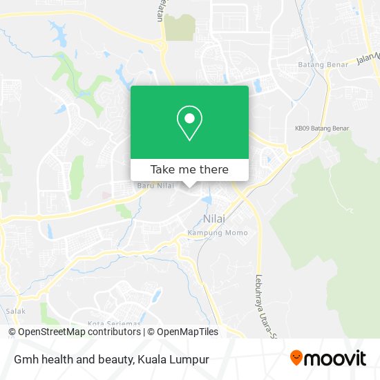 Gmh health and beauty map