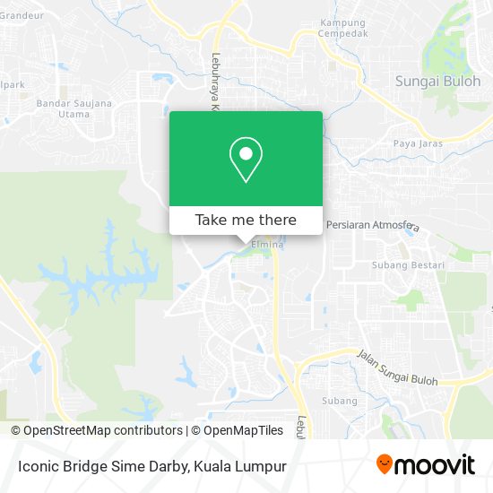 Iconic Bridge Sime Darby map