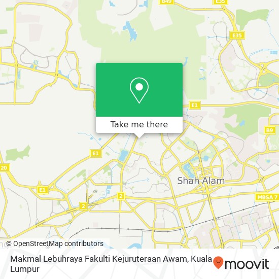 Makmal Lebuhraya Fakulti Kejuruteraan Awam map