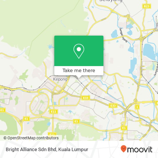 Bright Alliance Sdn Bhd map