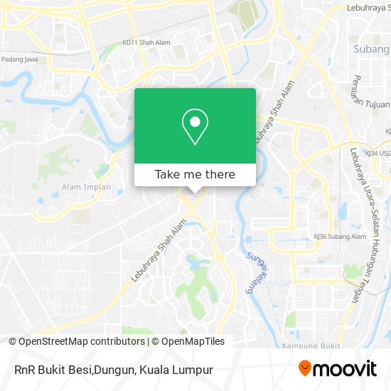 RnR Bukit Besi,Dungun map