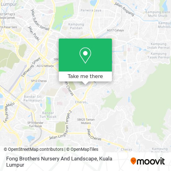 Fong Brothers Nursery And Landscape map