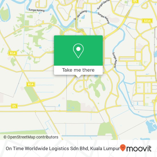 On Time Worldwide Logistics Sdn Bhd map