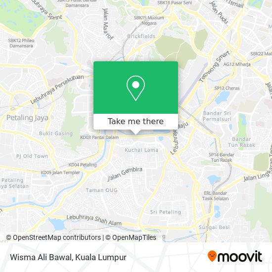 Wisma Ali Bawal map