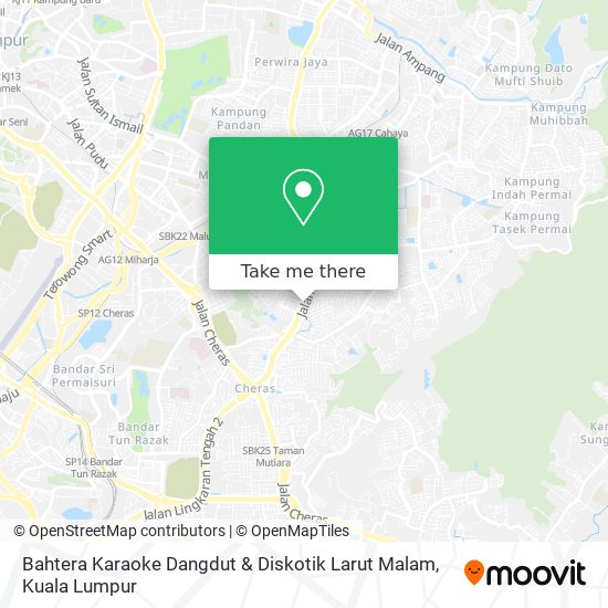 Bahtera Karaoke Dangdut & Diskotik Larut Malam map