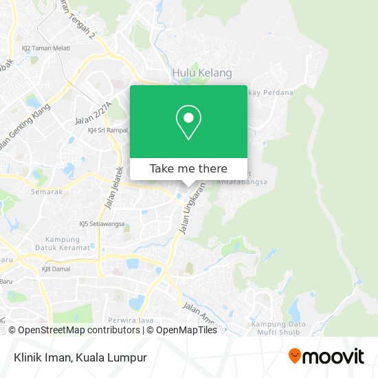 Klinik Iman map