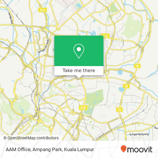 Peta AAM  Office, Ampang Park