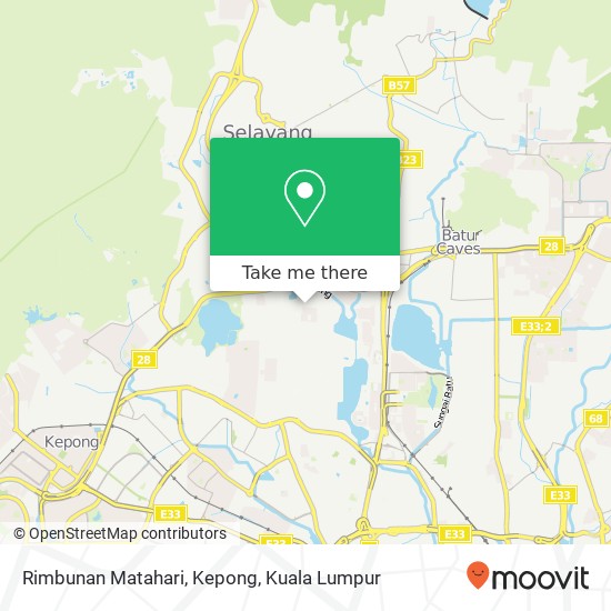 Rimbunan Matahari, Kepong map