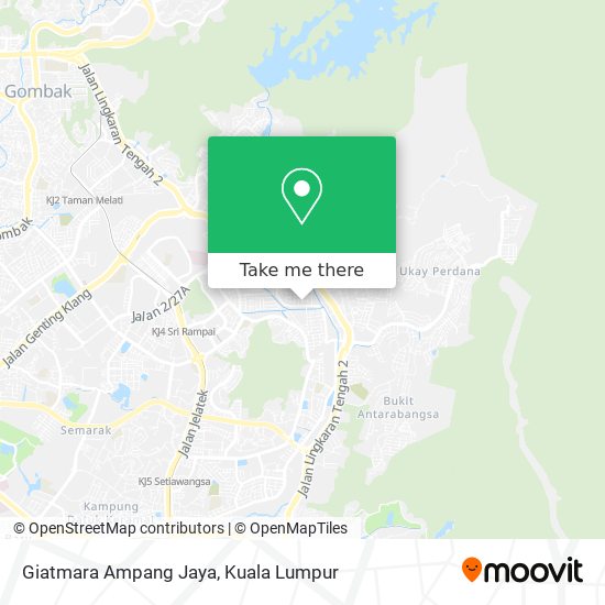 Peta Giatmara Ampang Jaya