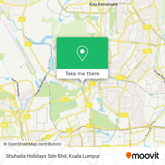 Shuhada Holidays Sdn Bhd map