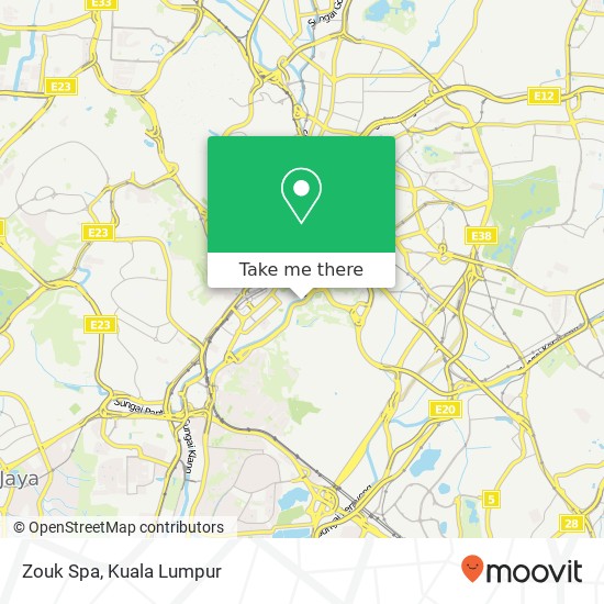 Zouk Spa map