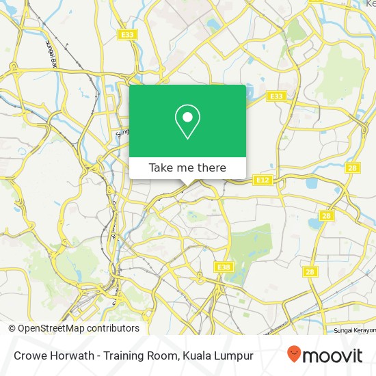 Crowe Horwath - Training Room map