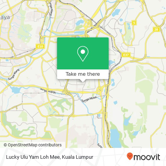 Lucky Ulu Yam Loh Mee map