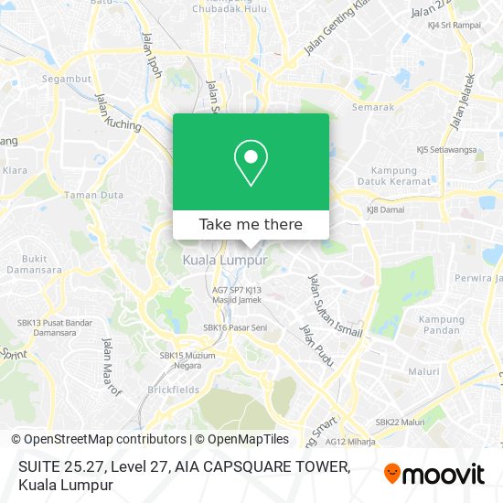 SUITE 25.27, Level 27, AIA CAPSQUARE TOWER map